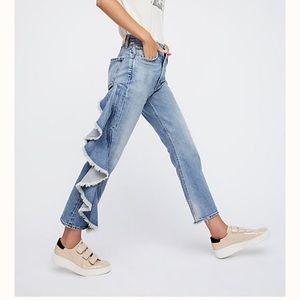 Citizens of Humanity estella side ruffle high rise